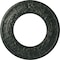Ekena Millwork Salem Medallion (Canopies up to 7 1/8"), 13 1/4"OD x 7 1/8"ID x 7/8"P, Painted Turtle Crackle CM13SAPTC - alternate 1